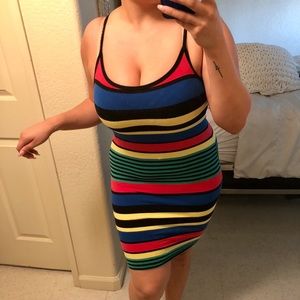 🌈COLORFUL STRiPE DRESS🌈